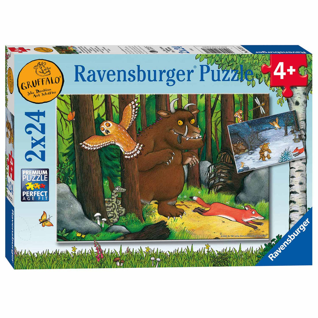 Ravensburger (5227) The Gruffalo 3 2x24pc - 4005556052271 - CrystalLotus.eu