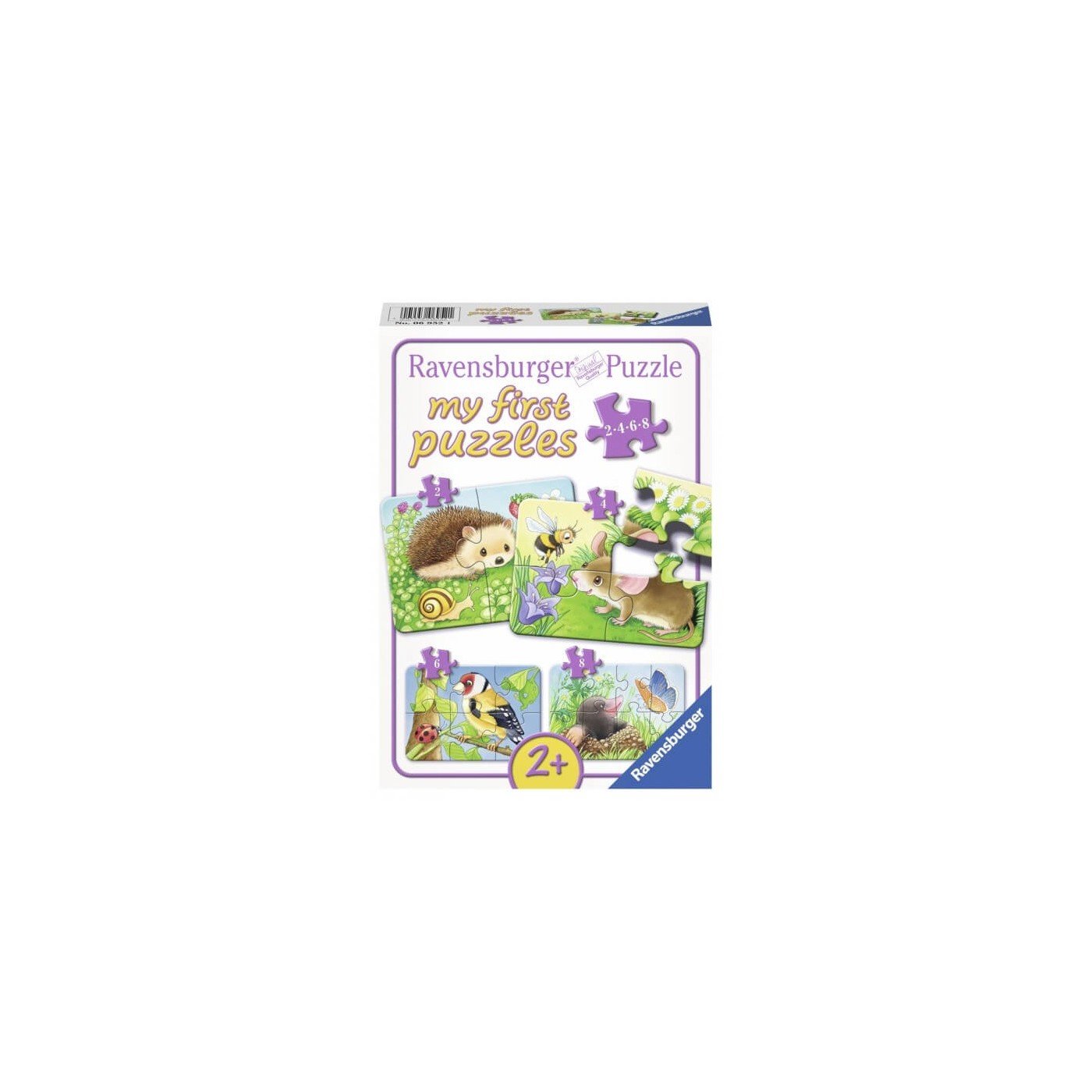 Ravensburger (6952) My First Puzzles 2 4 6 8 Pcs Sweet Gartenbewohner - 4005556069521 - CrystalLotus.eu