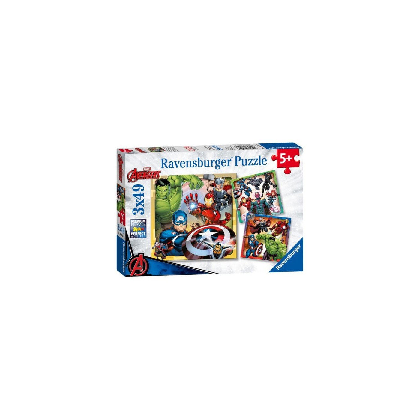 Ravensburger (8040) &quot;Marvel Avengers&quot; - 49 pieces puzzle - 4005556080403 - CrystalLotus.eu