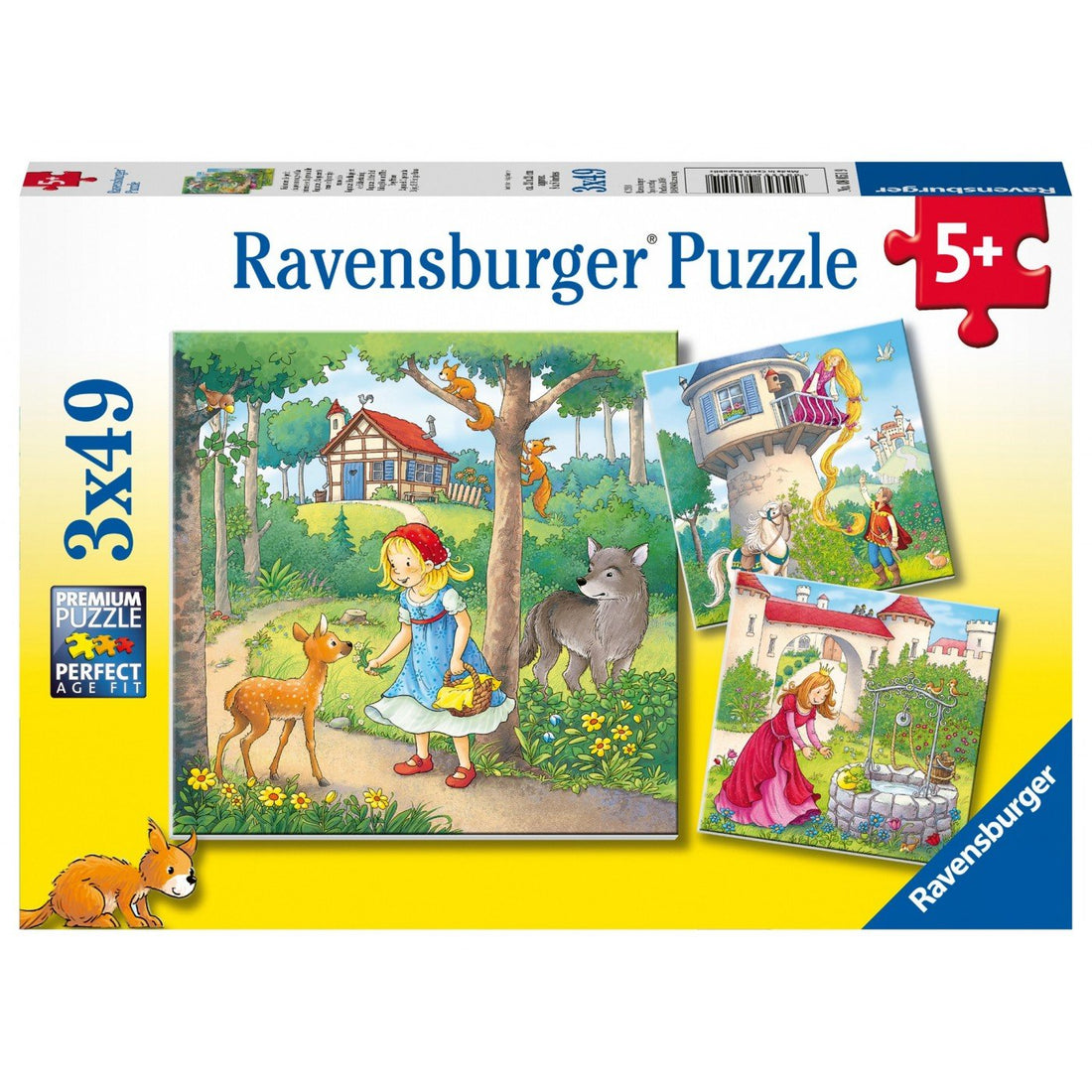 Ravensburger (8051) 3X49 Pcs Puzzle Little Princesses - 4005556080519 - CrystalLotus.eu