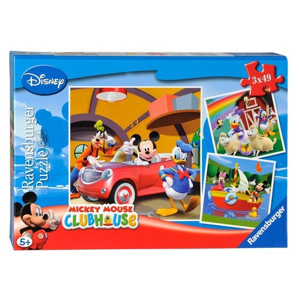 Ravensburger (9247) Ravensburge - &quot;Mickey Mouse&quot; - 49 pieces puzzle - 4005556092475 - CrystalLotus.eu