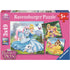 Ravensburger (9346) "Belle, Cinderella And Raiponce" - 49 pieces puzzle - 4005556093465 - CrystalLotus.eu