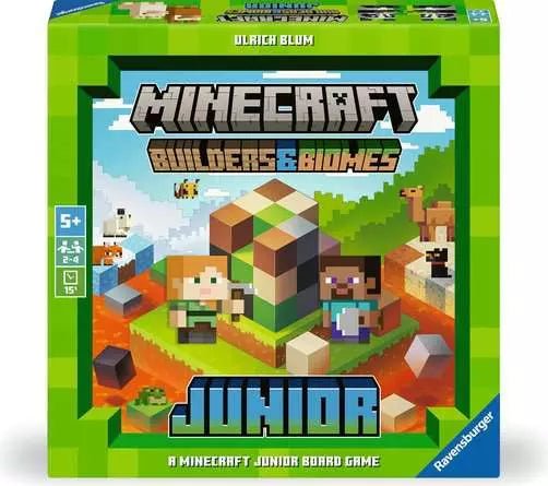 Ravensburger - Boardgame Minecraft Builder &amp; Biomes Junior (24615) - 4005556247509 - Crystal Lotus