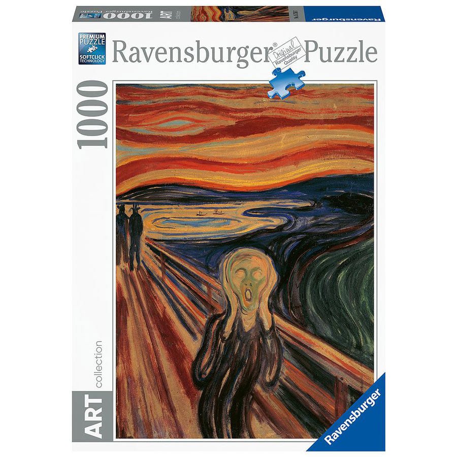 Ravensburger - Puzzle Art Collection Edvard Munch: The Scream 1000pcs (15758) - 4005556157587 - Crystal Lotus