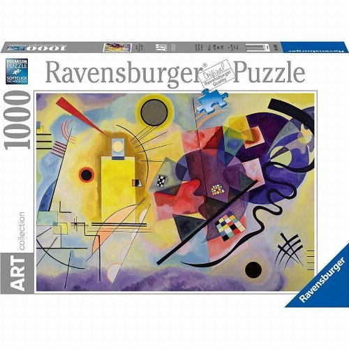 Ravensburger - Puzzle Art Collection Kadinsky Wassily - Yellow, Red, Blue 1000pcs (12000023) - 4005555000235 - Crystal Lotus