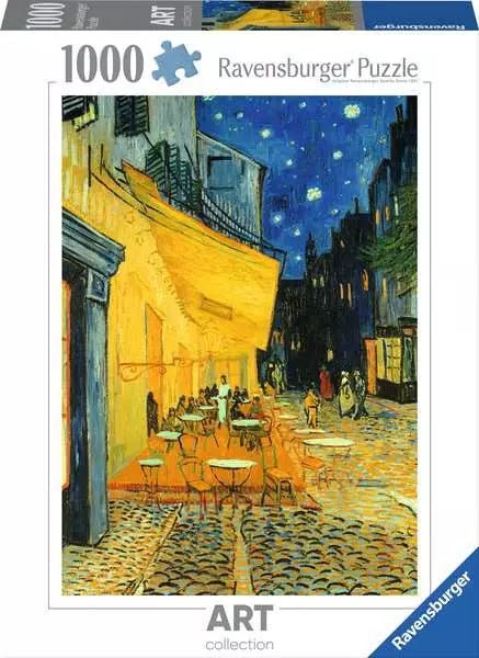 Ravensburger - Puzzle Art Collection Van Gogh: Café Terrace at Night 1000pcs (12000060) - 4005555000600 - Crystal Lotus