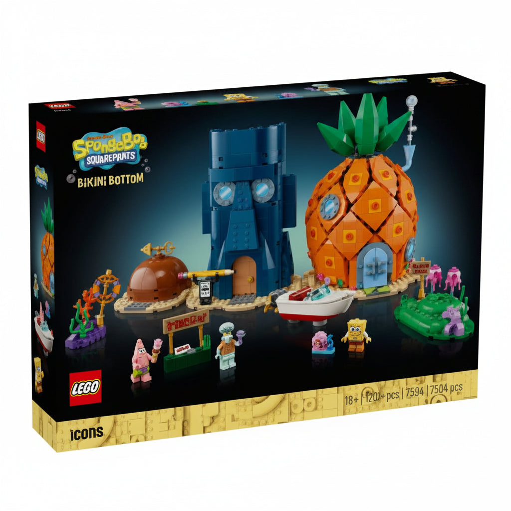 LEGO 11386 - Icons SpongeBob SquarePants: Bikini Bottom - 5702018069844 - crystallotus.eu