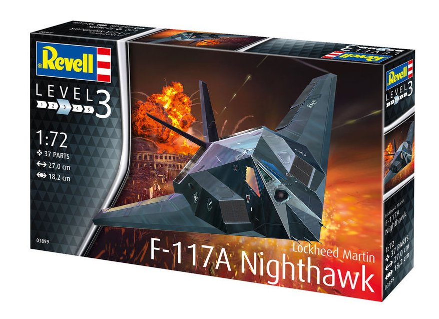 Revell 03899 F - 117 Stealth Fighter 1:72 - 4009803038995 - CrystalLotus.eu