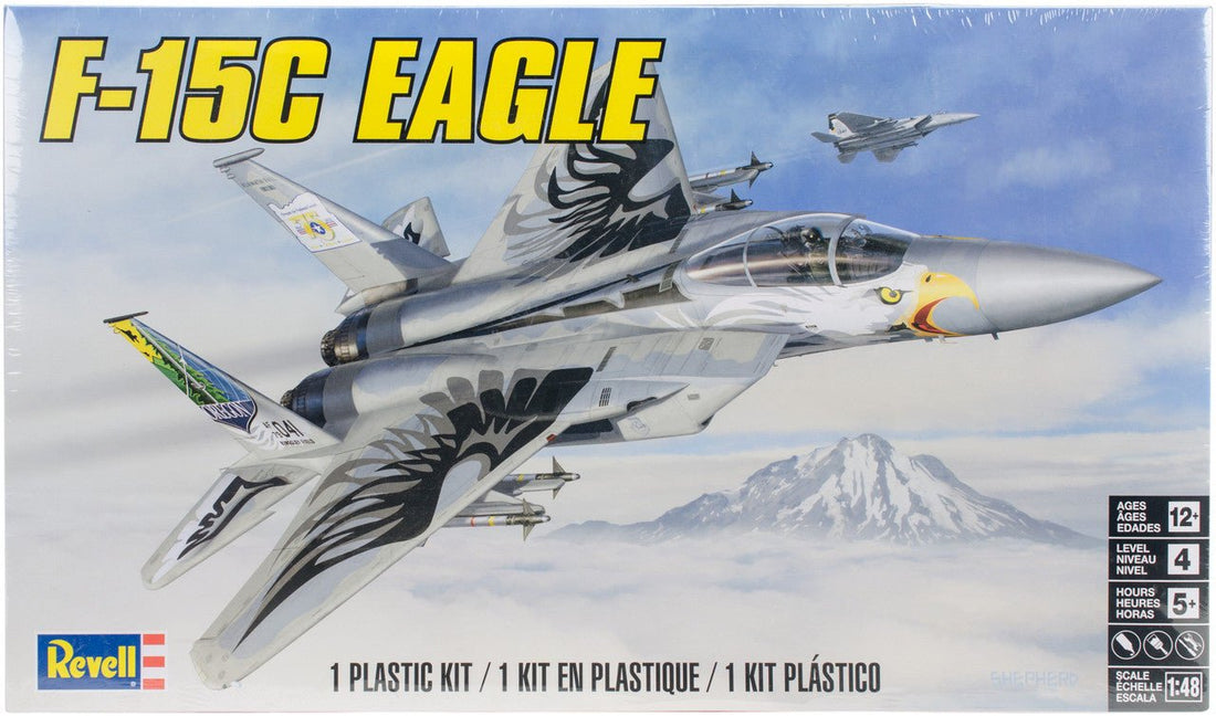 Revell F - 15C Eagle Model Kit (1:48) - 031445058707 - CrystalLotus.eu