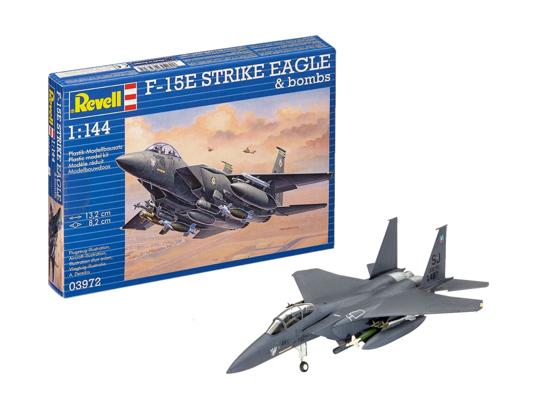 Revell F - 15E Strike Eagle &amp; bombs (1:144) - 4009803039725 - CrystalLotus.eu