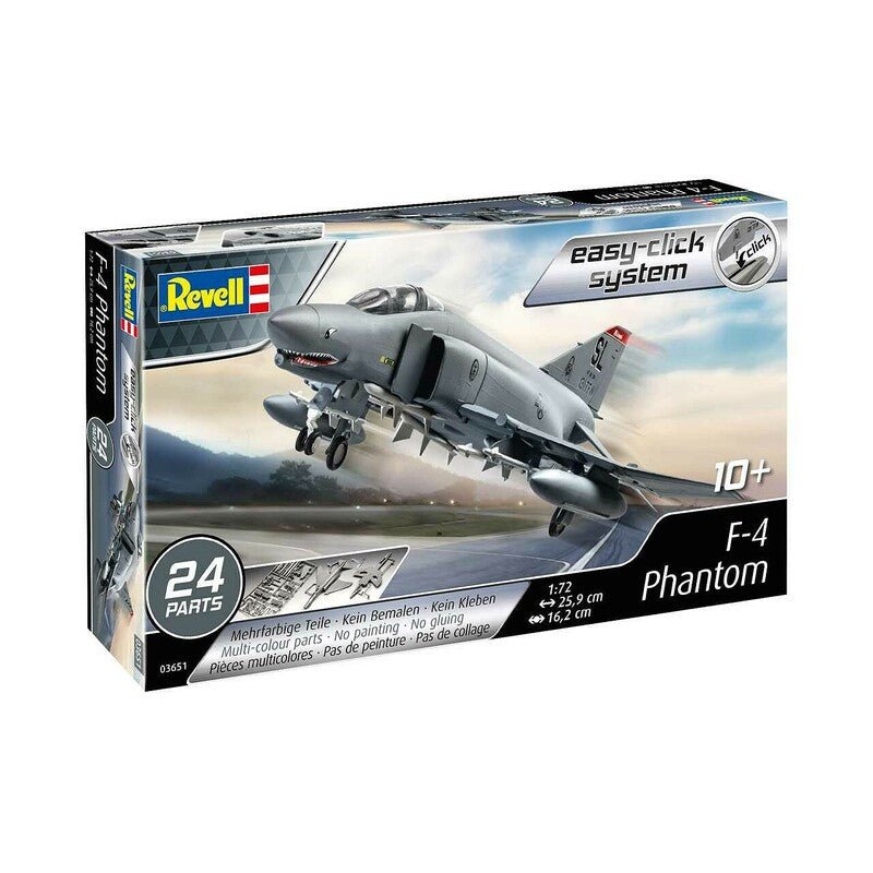 Revell F - 4 Phantom easy - click (1:72) - 4009803895574 - CrystalLotus.eu