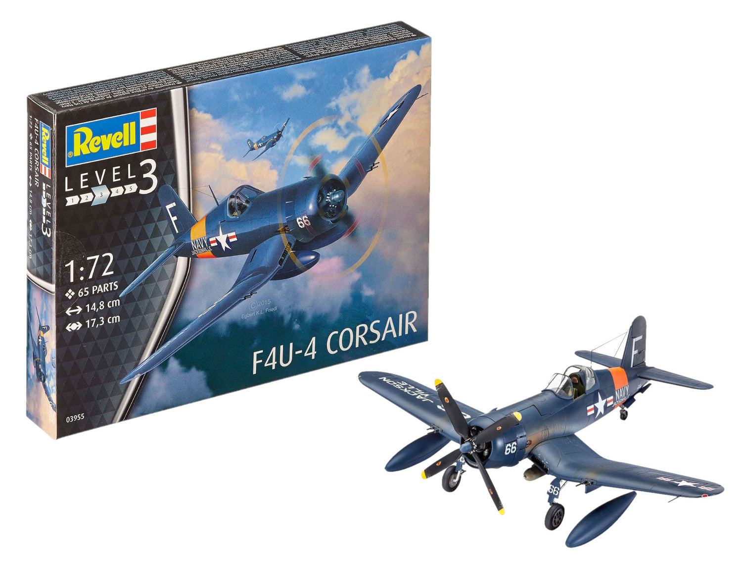 Revell F4U - 4 Corsair (1:72) - 4009803039558 - CrystalLotus.eu