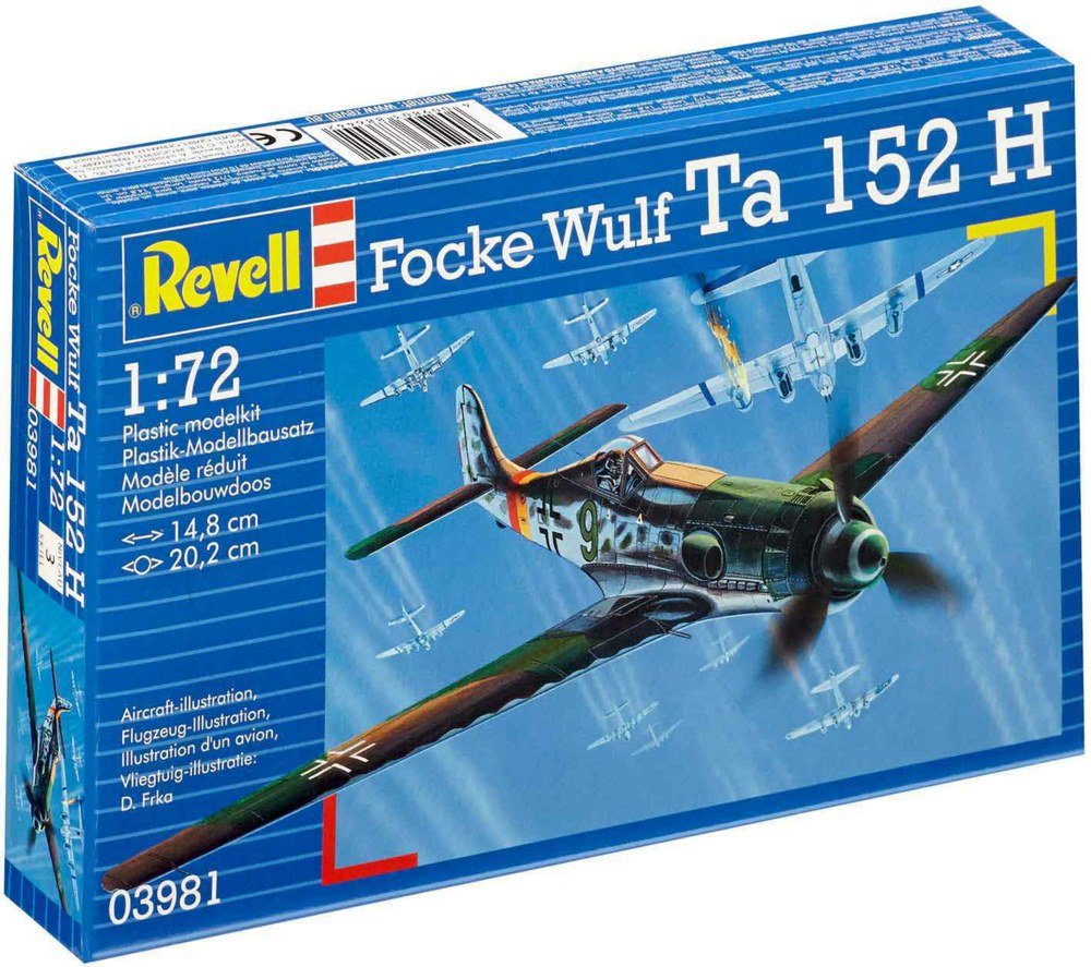 Revell Focke Wulf Ta152H (1:72) - 4009803886442 - CrystalLotus.eu