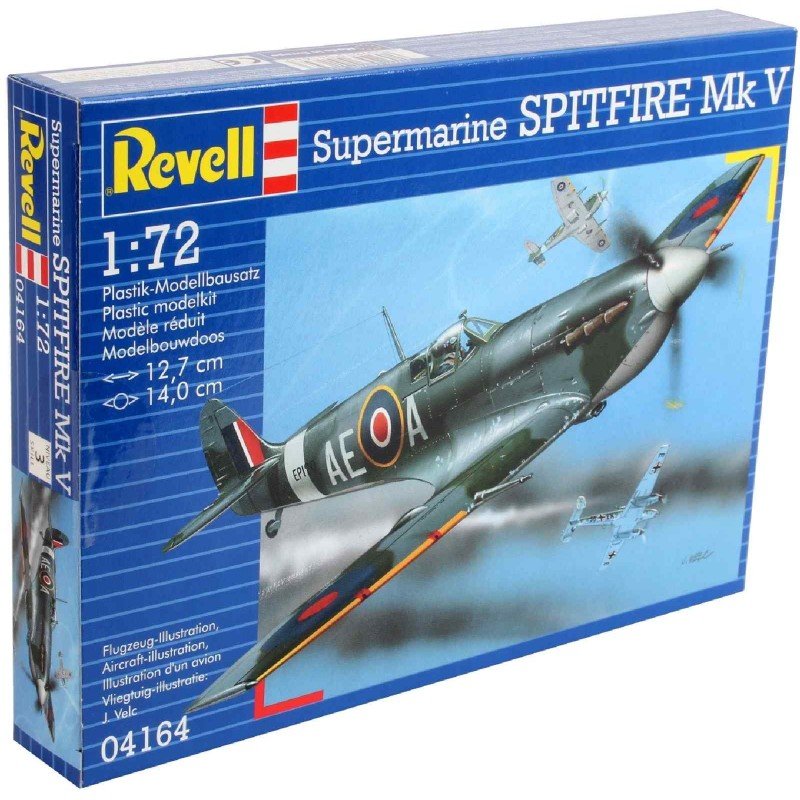 Revell Spitfire Mk.V (1:72) - 4009803041643 - CrystalLotus.eu