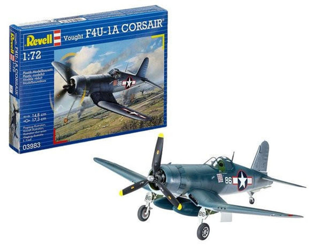 Revell Vought F4U - 1D Corsair (1:72) - 4009803039831 - CrystalLotus.eu