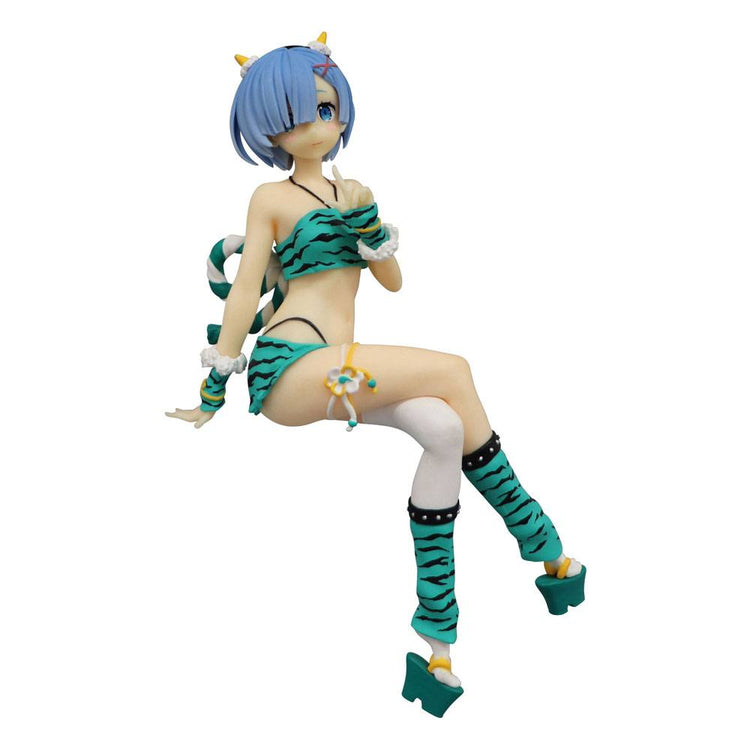 Re:Zero Noodle Stopper PVC Statue Rem Demon Costume Another Color Ver. 16 cm - 4580736400344 - CrystalLotus.eu