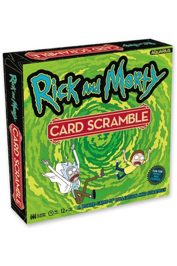 Rick and Morty Board Game Card Scramble (English Version) - 840391157941 - Crystal Lotus