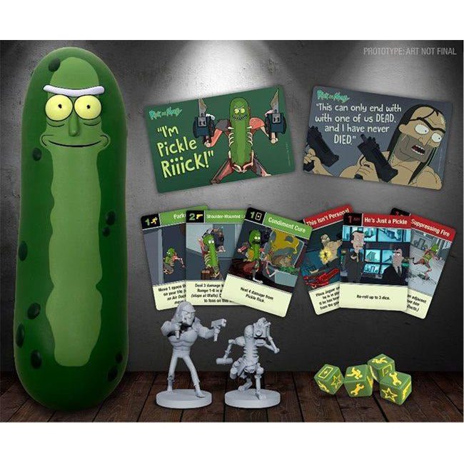 Rick and Morty Board Game The Pickle Rick Game *English Version* - 814552027084 - CrystalLotus.eu