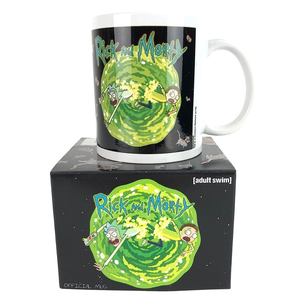 Rick and Morty Mug Floating Cat Dimension - 5050574244367 - CrystalLotus.eu