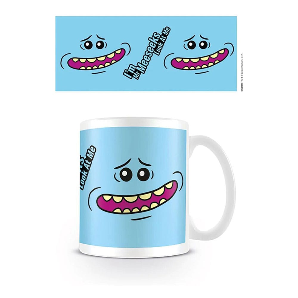 Rick and Morty Mug Mr. Meeseeks Face - 5050574248587 - CrystalLotus.eu