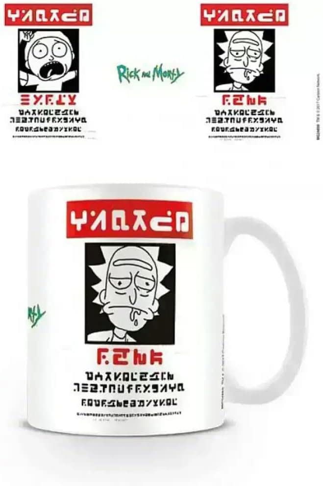 Rick and Morty Mug Wanted - 5050574248594 - CrystalLotus.eu
