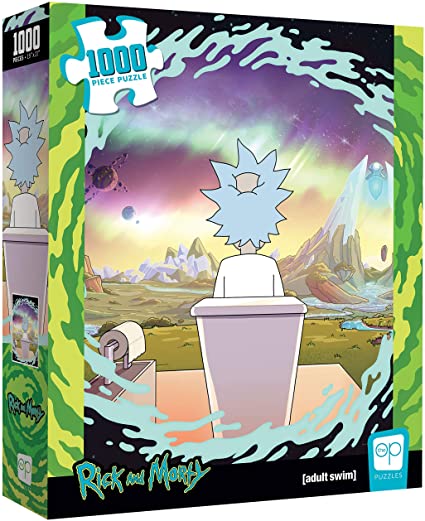 Rick and Morty - Shy Pooper 1000 Piece Puzzle - 700304154248 - CrystalLotus.eu