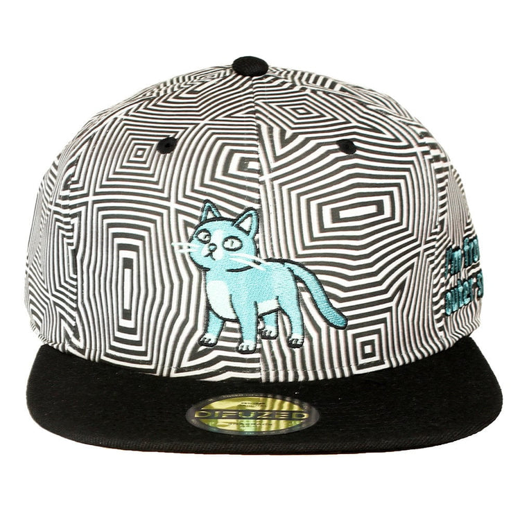 Rick and Morty Snapback Cap Outer Space Cat (One size/One Color) - 8718526125009 - CrystalLotus.eu