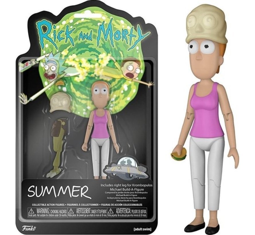 Rick &amp; Morty Action Figure Summer 13 cm - 889698268721 - CrystalLotus.eu