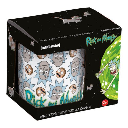 Rick &amp; Morty Mug 11 Oz in Gift Box - 8412497204021 - CrystalLotus.eu