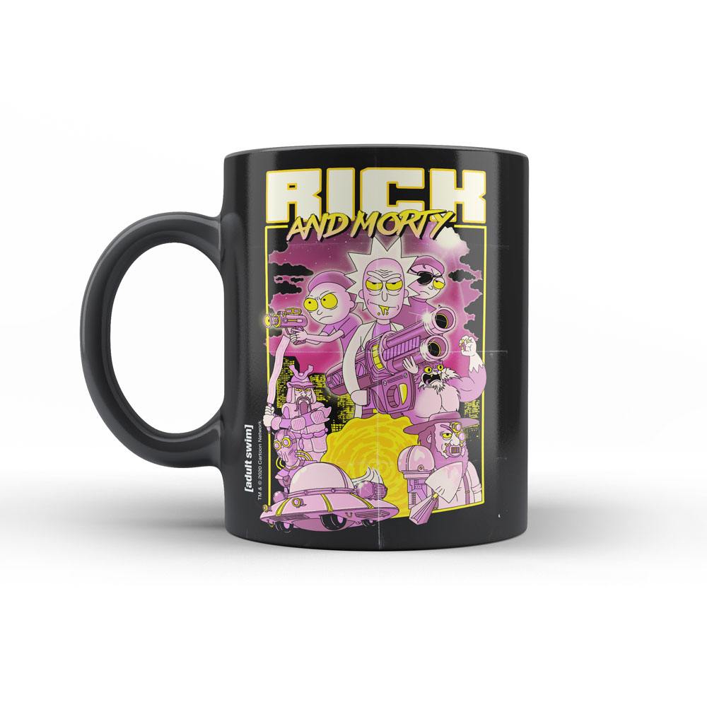 Rick &amp; Morty Mug Retro Poster - 8435450245640 - CrystalLotus.eu