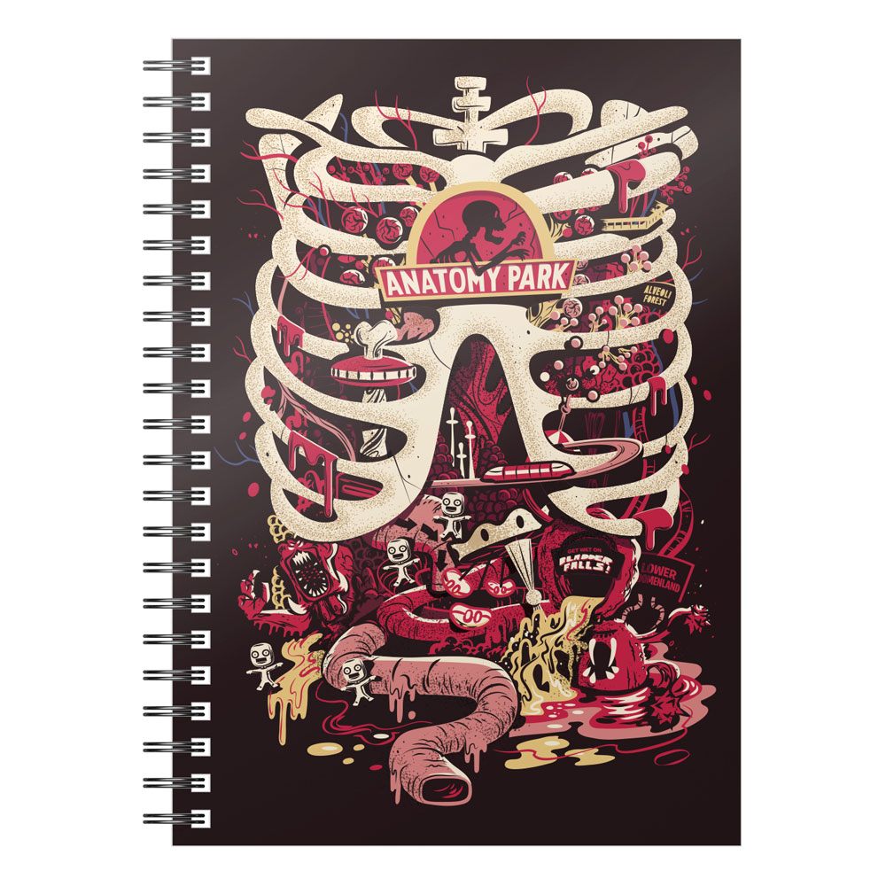 Rick &amp; Morty Notebook Anatomy Park - 8435450246555 - CrystalLotus.eu