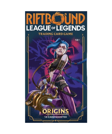 Riftbound: League of Legends TCG - Set One: Origins Booster Pack (Single Pack) - 810155273231 - Crystal Lotus