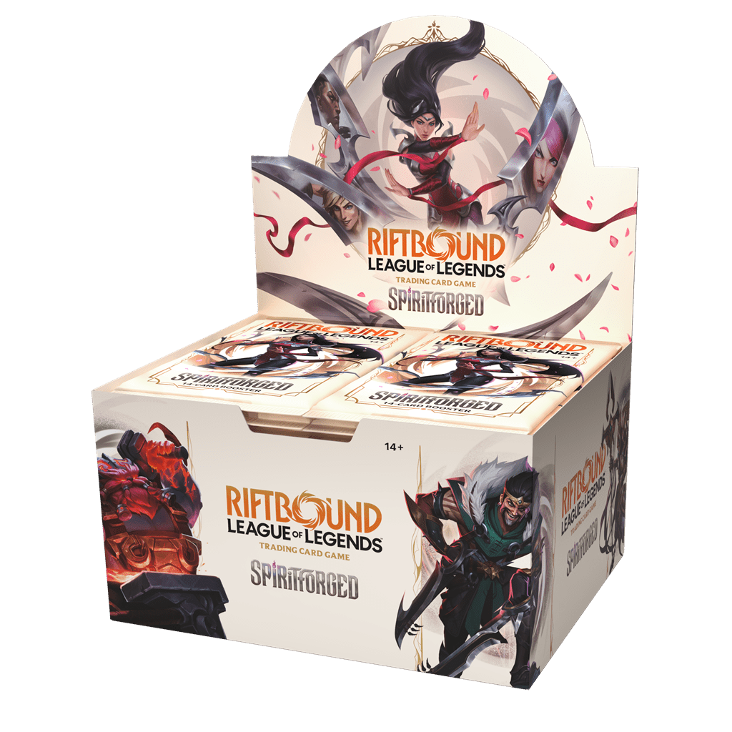 Riftbound: League of Legends TCG - Set Two: Spiritforged Booster Box (24 Packs) - 810155273583 - Crystal Lotus