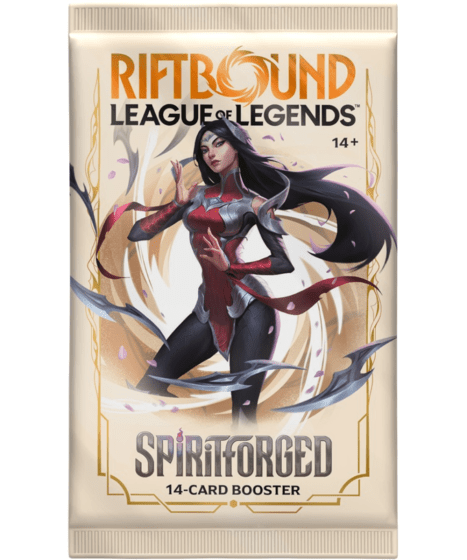Riftbound: League of Legends TCG - Set Two: Spiritforged Booster Pack (Single Pack) - 810155273576 - Crystal Lotus