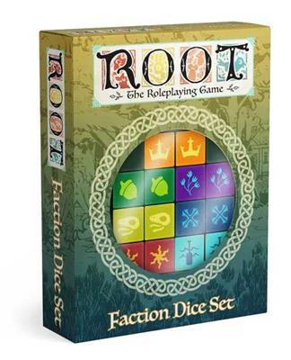 Root The Roleplaying Game: Faction Dice Set - 850019501001 - Crystal Lotus