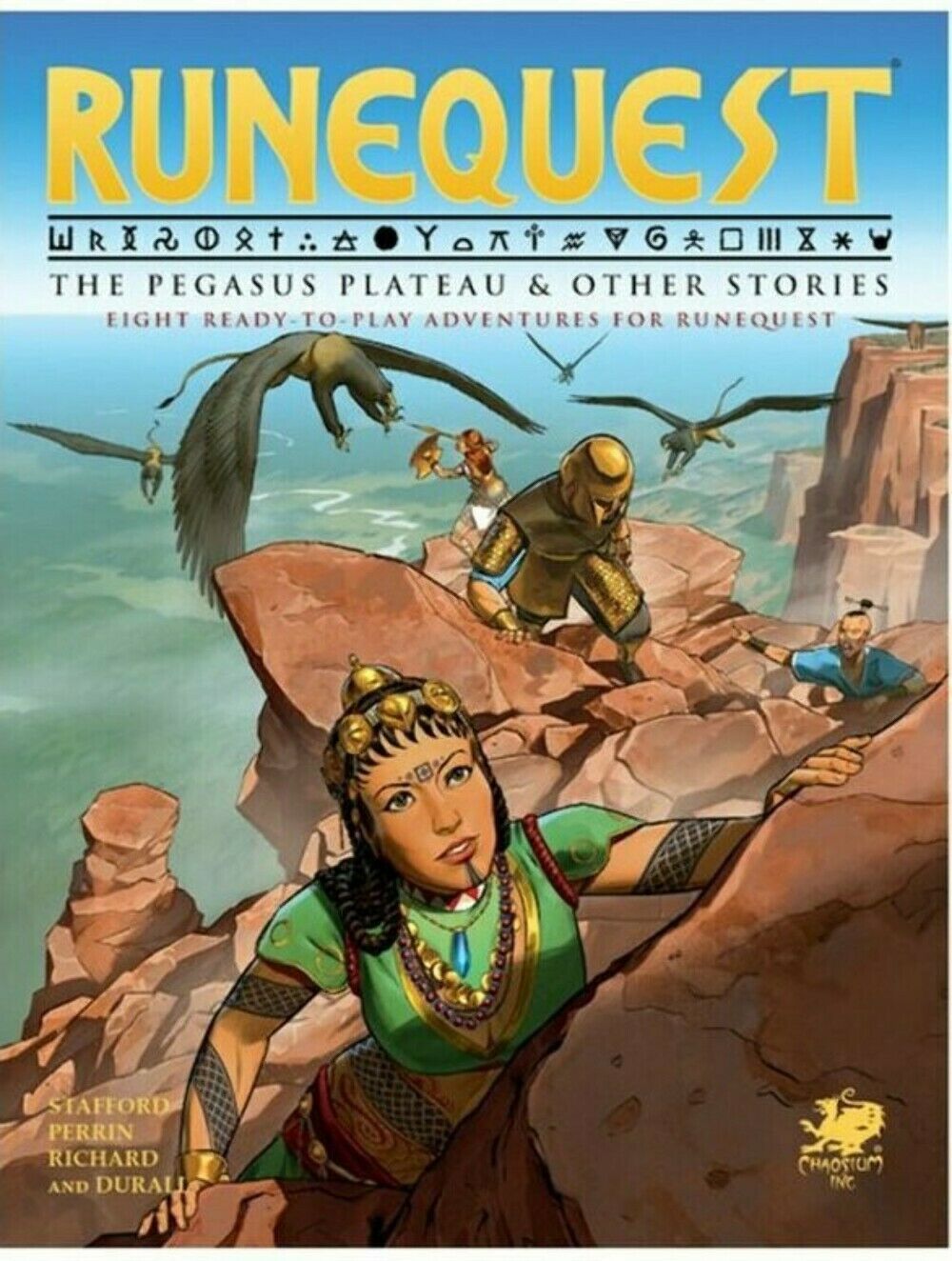 RuneQuest: Roleplaying in Glorantha - The Pegasus Plateau &amp; Other Stories - 9781568825076 - CrystalLotus.eu