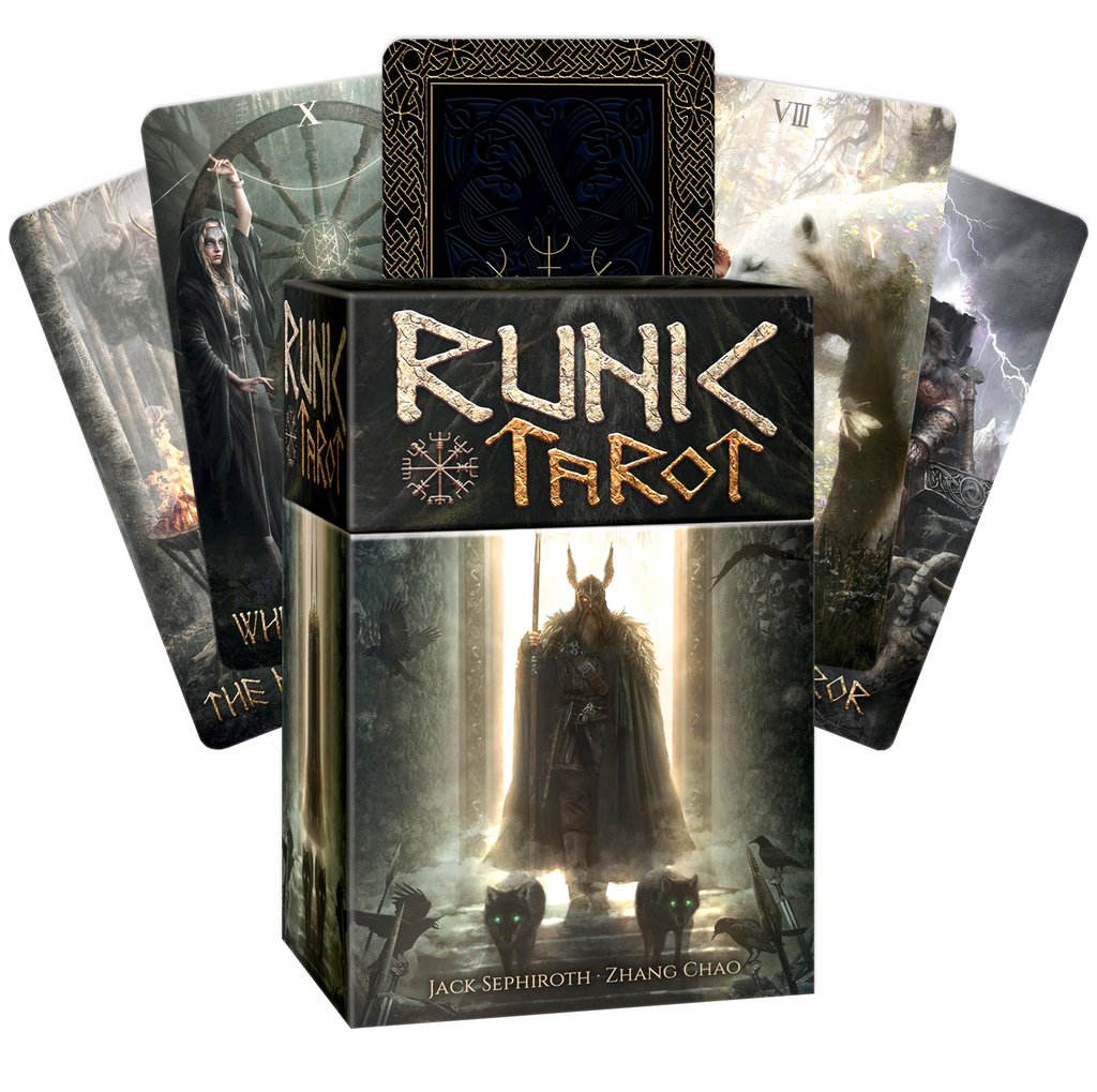 Runic Tarot Cards - 9788865277065 - Crystal Lotus