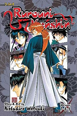 Rurouni Kenshin, 3 - in - 1 Part 3 of 9, Volumes 7 - 9 (by Nobuhiro Watsuki) - 9781421592473 - Crystal Lotus