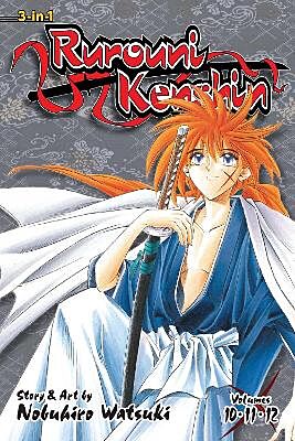 Rurouni Kenshin, 3 - in - 1 Part 4 of 9, Volumes 10 - 12 (by Nobuhiro Watsuki) - 9781421592480 - Crystal Lotus