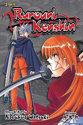 Rurouni Kenshin, 3 - in - 1 Part 7 of 9, Volumes 19 - 21 (by Nobuhiro Watsuki) - 9781421592510 - Crystal Lotus