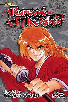 Rurouni Kenshin, 3 - in - 1 Part 8 of 9, Volumes 22 - 24 (by Nobuhiro Watsuki) - 9781421592527 - Crystal Lotus