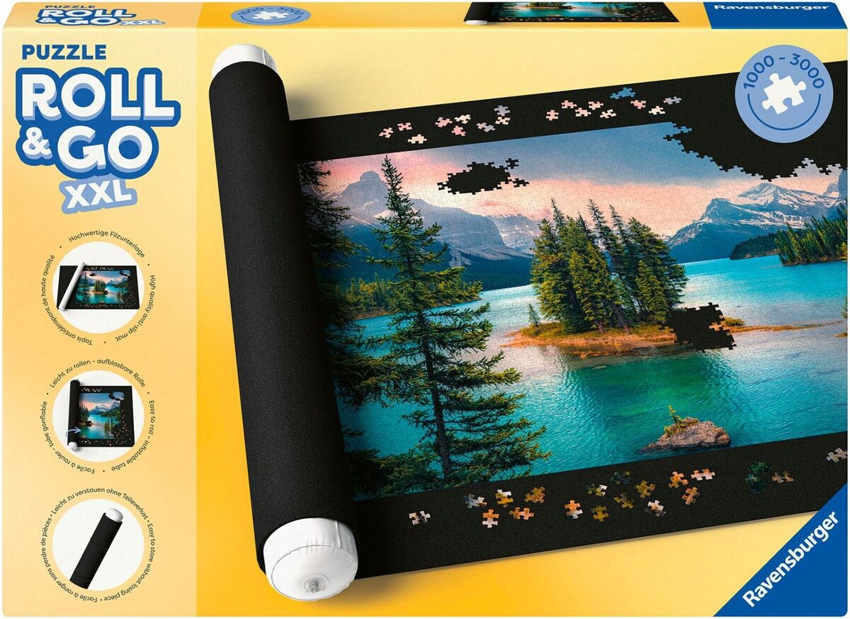 Ravensburger (17957) Puzzle Roll &amp; Go XXL - Storage Base - 1000-3000Pcs