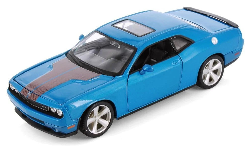 Maisto 1:24 Special Edition 2008 Dodge Challenger SRT8 Blue - 90159312802 - crystallotus.eu