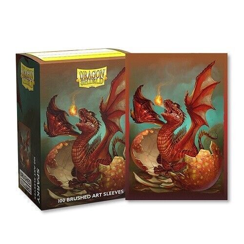 Dragon Shield Brushed Art Sleeves - Sparky (100-pack) - Standard Size