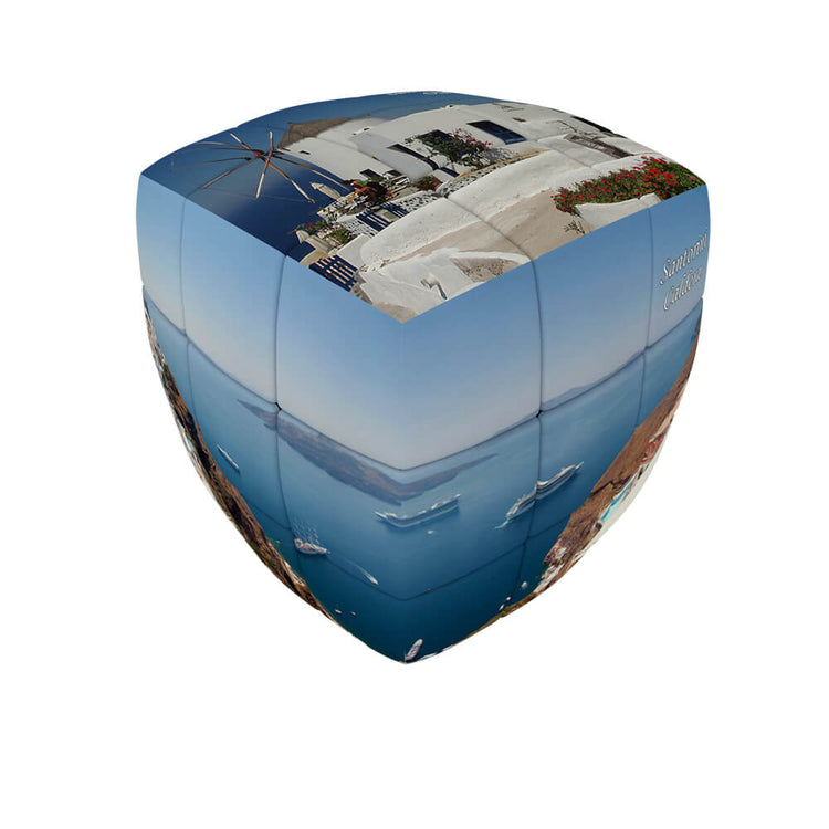 Santorini – V - CUBE 3 Pillow - 5206457001989 - CrystalLotus.eu