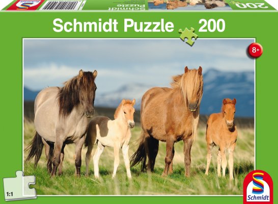 Schmidt 56199 Family of Horses 200 pcs - 4001504561994 - CrystalLotus.eu