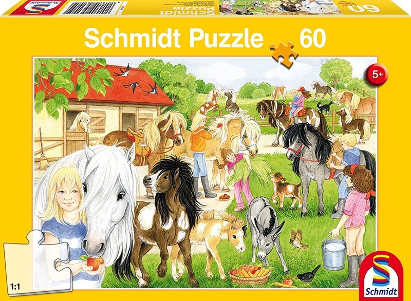 Schmidt 56205 On the Pony Yard 60 pcs - 4001504562052 - CrystalLotus.eu