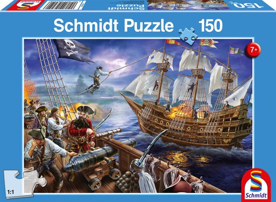 Schmidt 56252 Pirate Adventure 150 pcs - 4001504562526 - CrystalLotus.eu