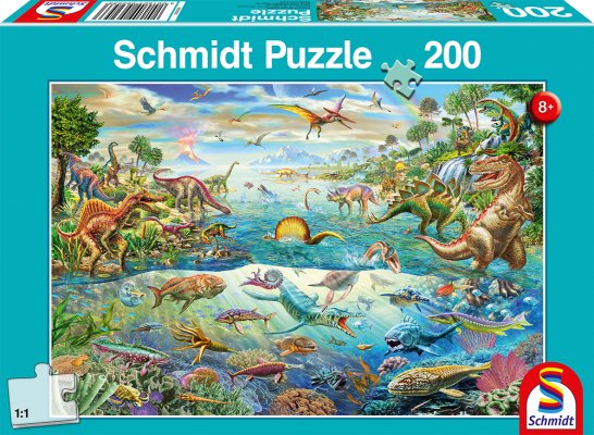 Schmidt 56253 Discover the Dinosaurs 200 pcs - 4001504562533 - CrystalLotus.eu