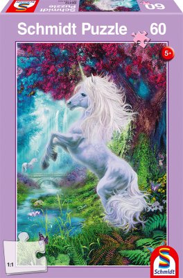 Schmidt 56310 Unicorn in the enchanted garden 60 pcs - 4001504563103 - CrystalLotus.eu